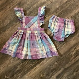 Overall dress with a diaper’s cover! Only $20!
